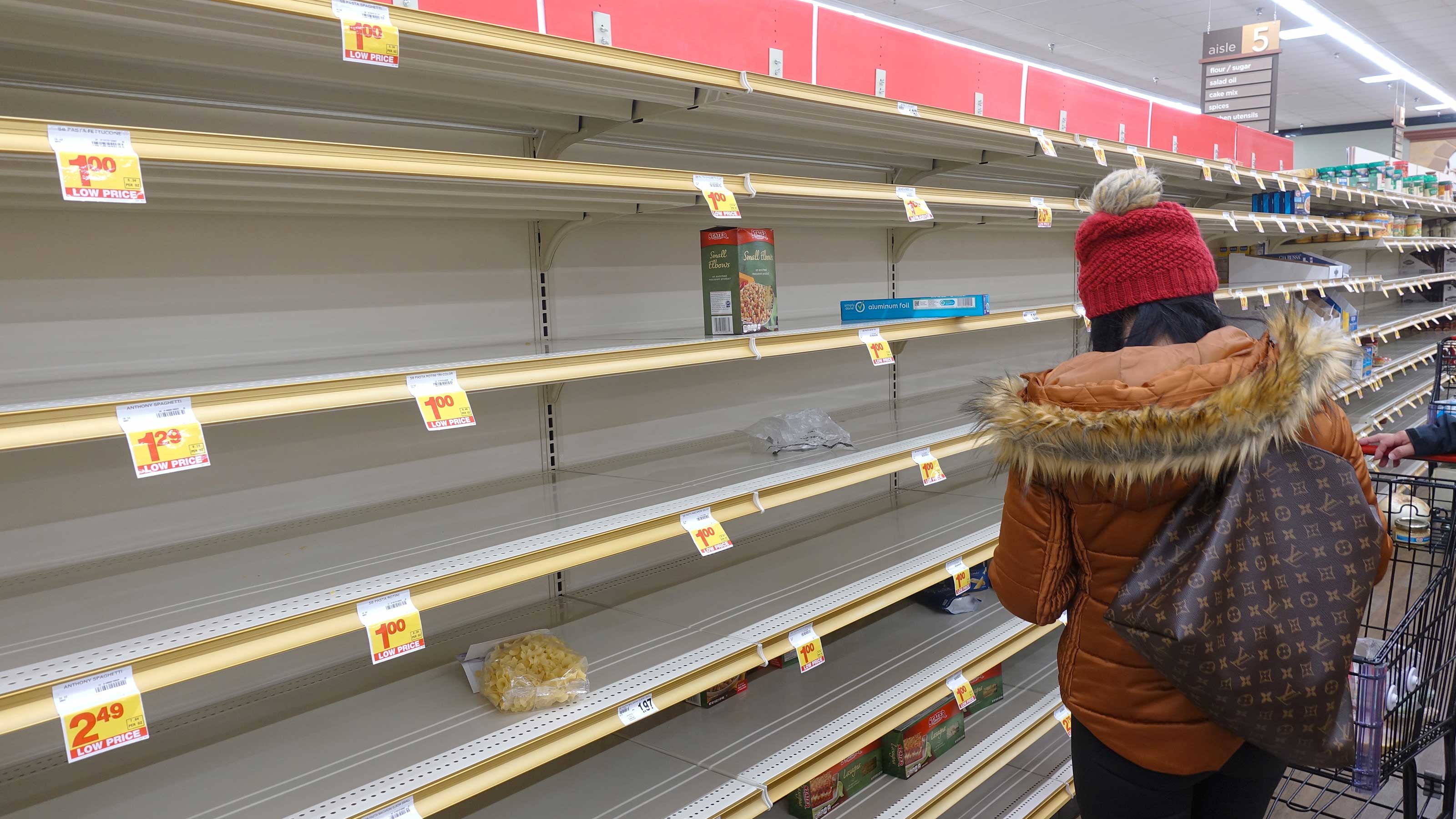 shopping for the elderly