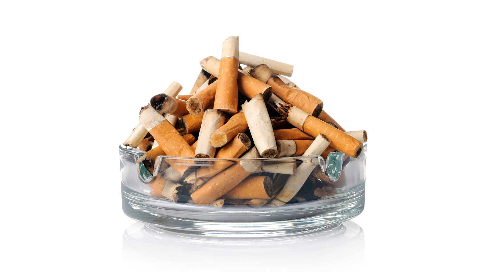 cigarette butts