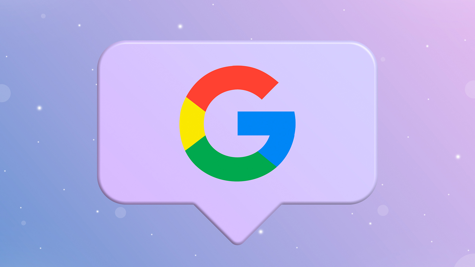 Google logo on the notification icon